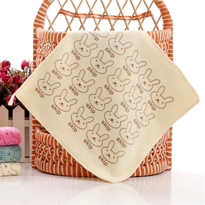 3 шт./лот 25*25 см милое детское полотенце из сверхтонкого волокна банное квадратное