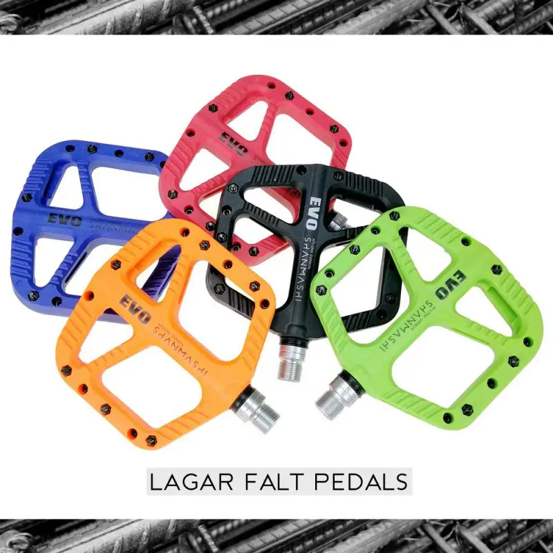 

1Pair Aviation Aluminum Alloy Road Bike Pedals Ultralight MTB BMX DU Five Colours Bearing Bicycle Pedal Bike Parts