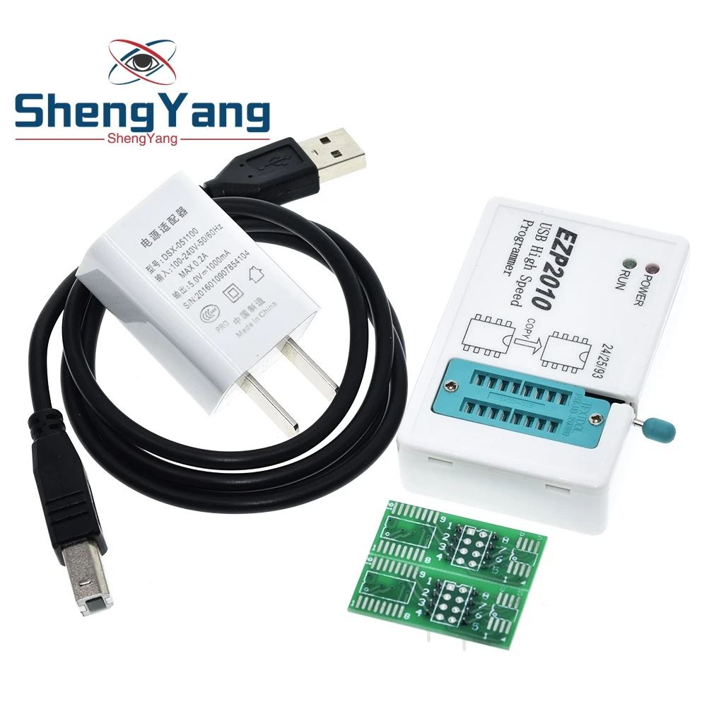 ShengYang Hot EZP2010 Высокоскоростной USB SPI программатор с поддержкой 24 25 93 EEPROM флеш-BIOS Чип