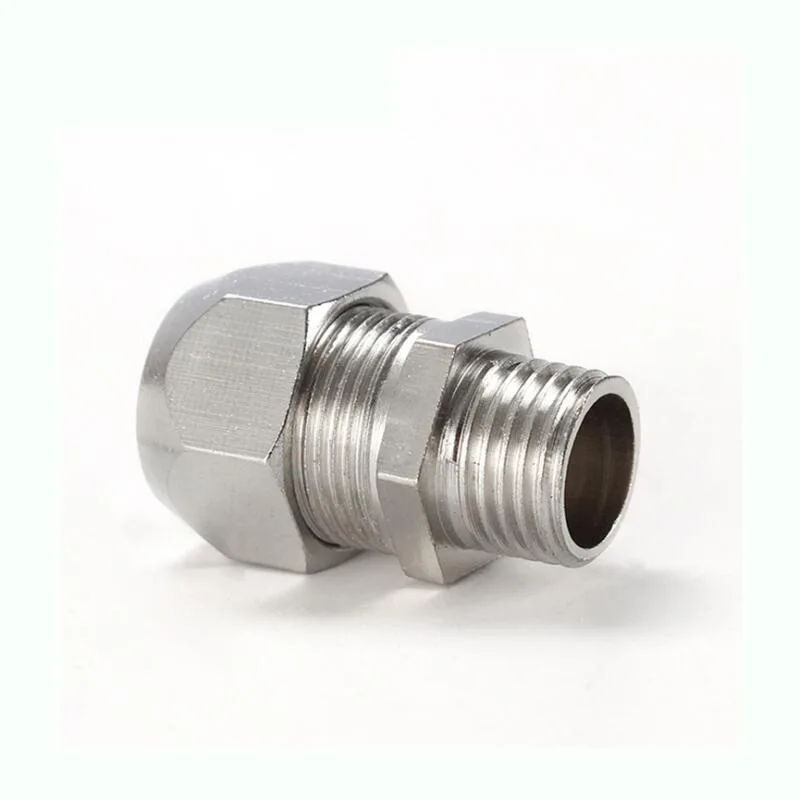 4 мм до 1/8 &quotBSPT мужской поток наконечник Компрессионный фитинг KTPC4-01