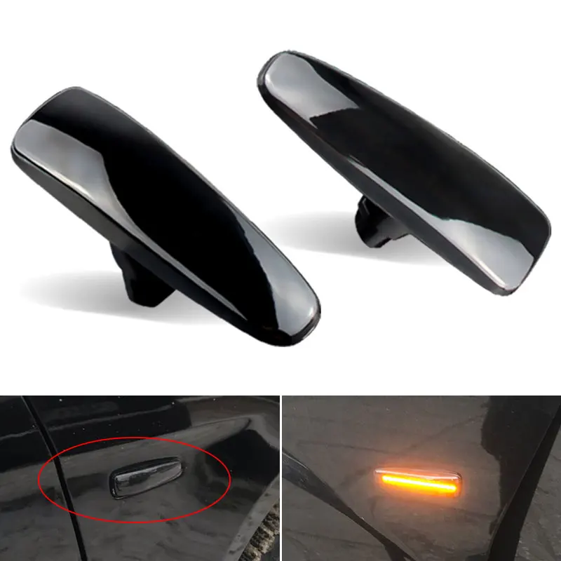 2 шт., светодиодная лампа поворота Для Mistubishi Outlander Sport Mirage Sport Lancer Evolution X