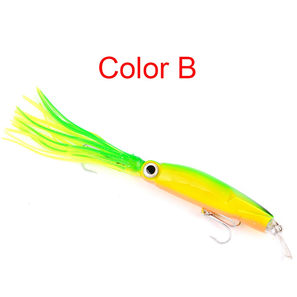 14 см/40 г свинцовая рыболовная приманка бионические рыболовные снасти Осьминог