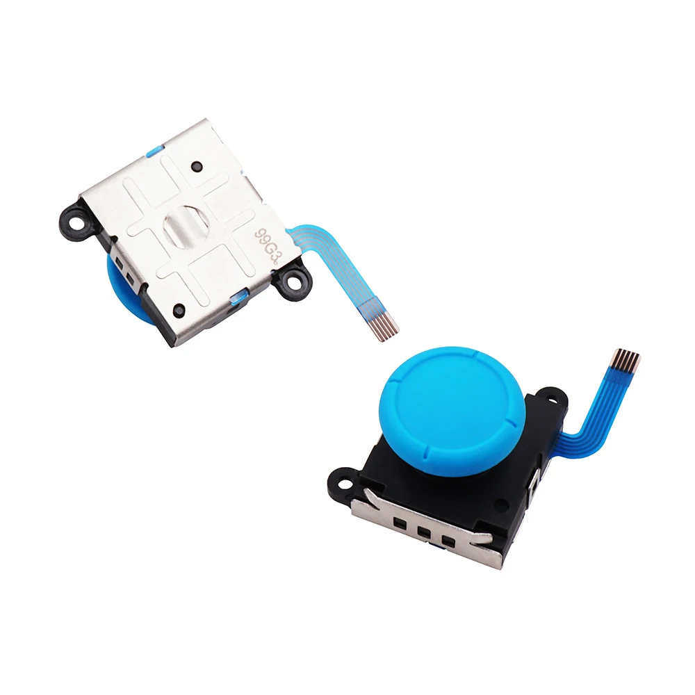 3D оригинальный белый запасной левый и правый аналоговый джойстик тумблер для