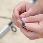 Быстросменный рыболовный соединитель, сопротивление сжатию бусин для рыбалки на открытом воздухе