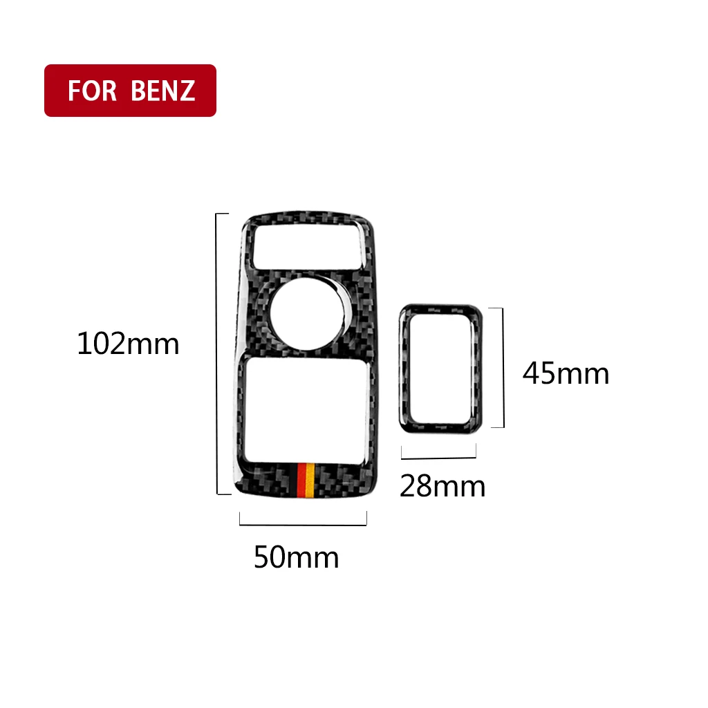 

Window Lift Adjustment Frame Trim Cover Sticker for Mercedes Benz Two Doors C Class 2010-2013 E Class 2009-2015 Car Accessories