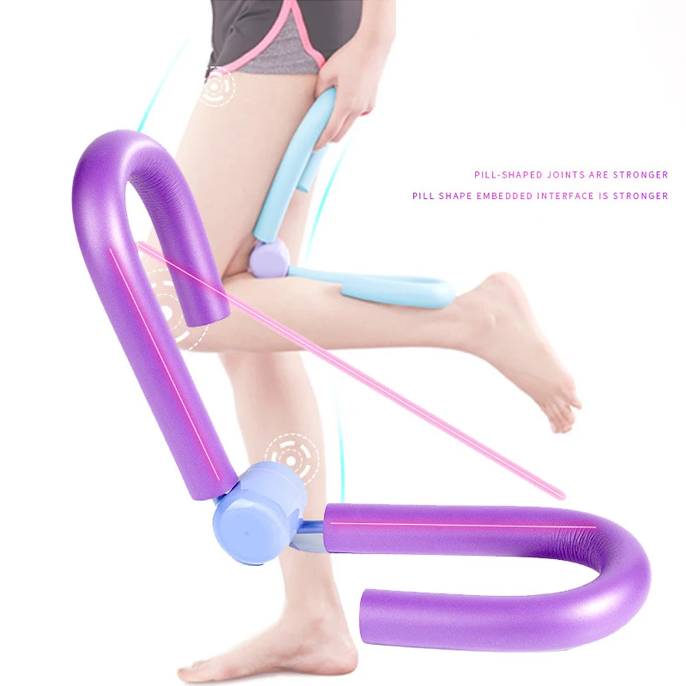 Тонкий Зажим для мышц ног зажим обтягивания фитнеса тренажерного зала бедра