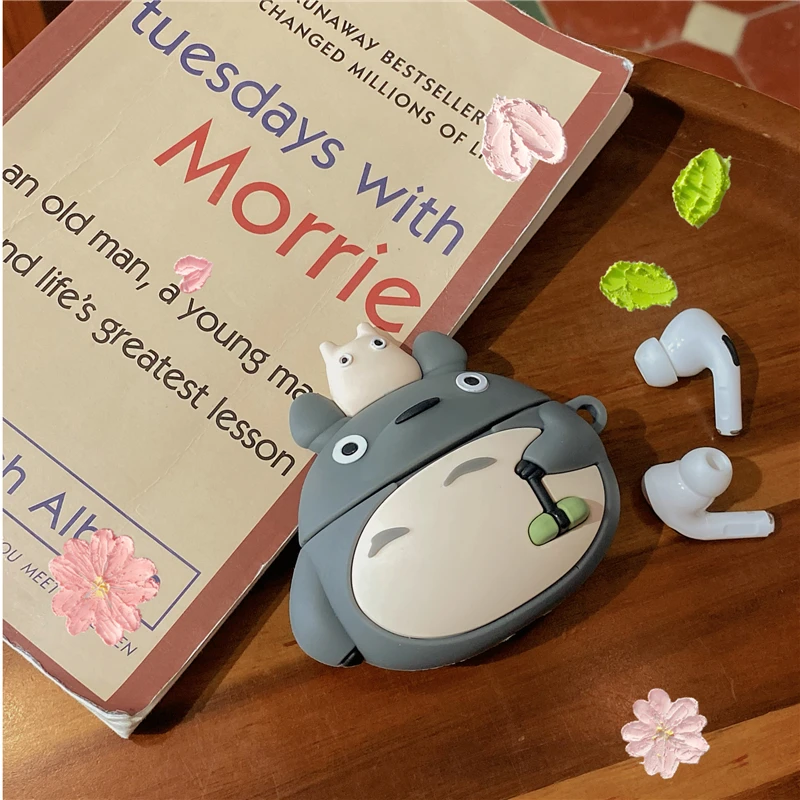 Мультяшный МИЛЫЙ Тоторо 3D чехол для переноски 1 2 Kawaii Cat Мягкий силиконовый