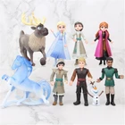 Экшн-фигурка Disney Холодное сердце 2, Снежная королева, Эльза, Анна, ПВХ Олаф, Кристоф, Sven, аниме куклы, фигурки, детская игрушка, подарки на день рождения