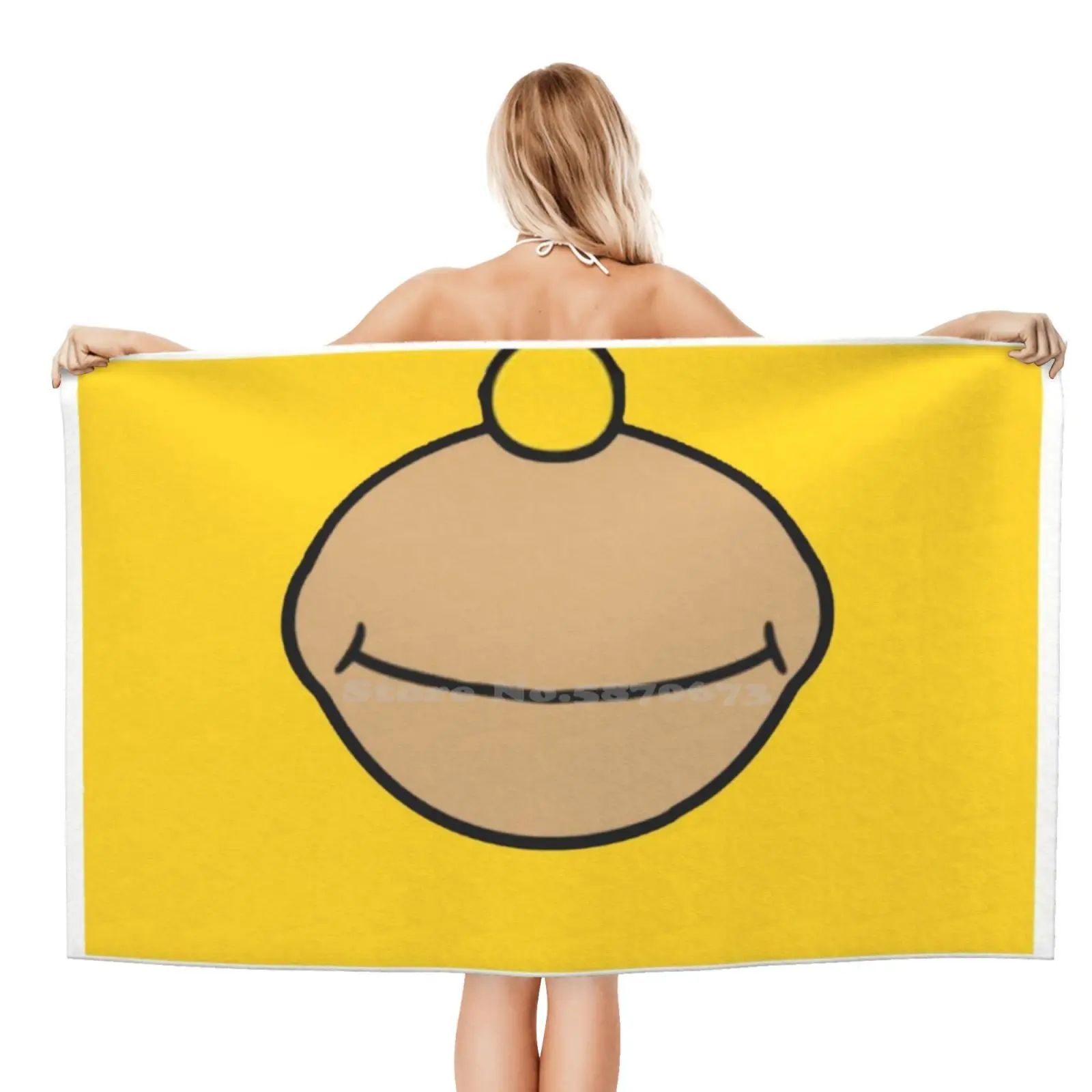 Гомер Большое банное полотенце пляжное солнцезащитное одеяло ткань смешной