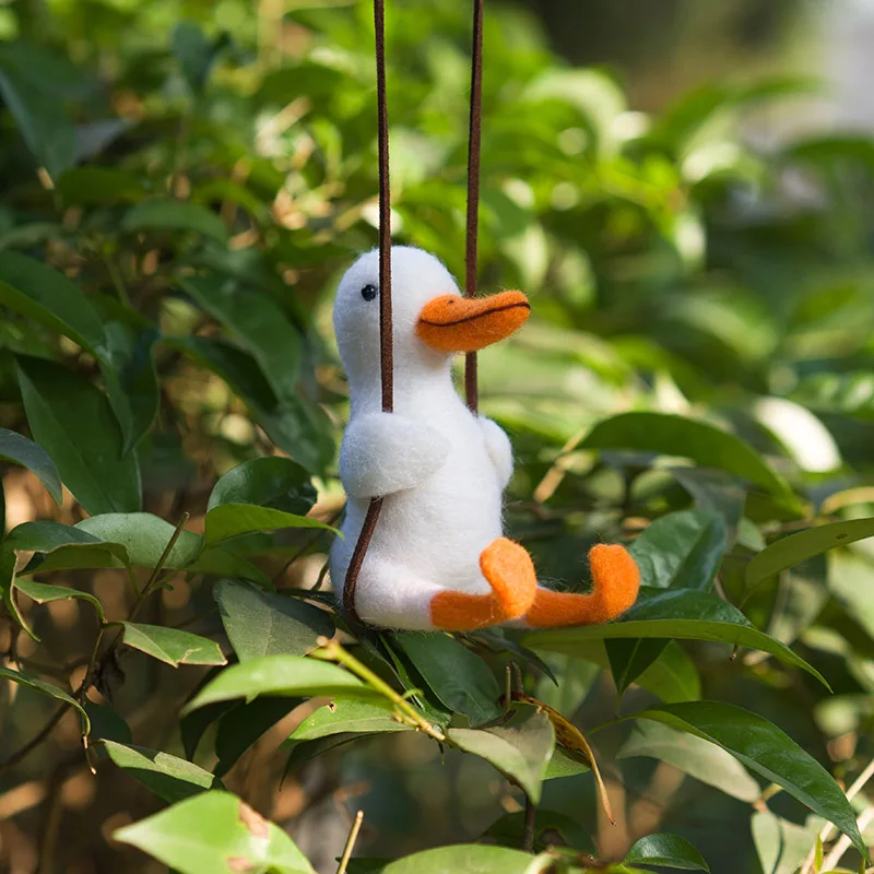 Готовые Ins качели утка шерсть иглопробивной войлочный Набор для 2021 Модный чехол