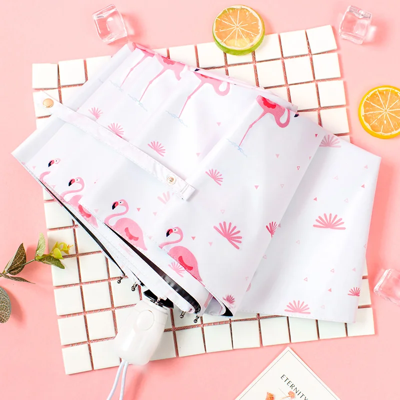 Горячая полностью автоматическая Фламинго Зонты защита от солнечных лучей UV