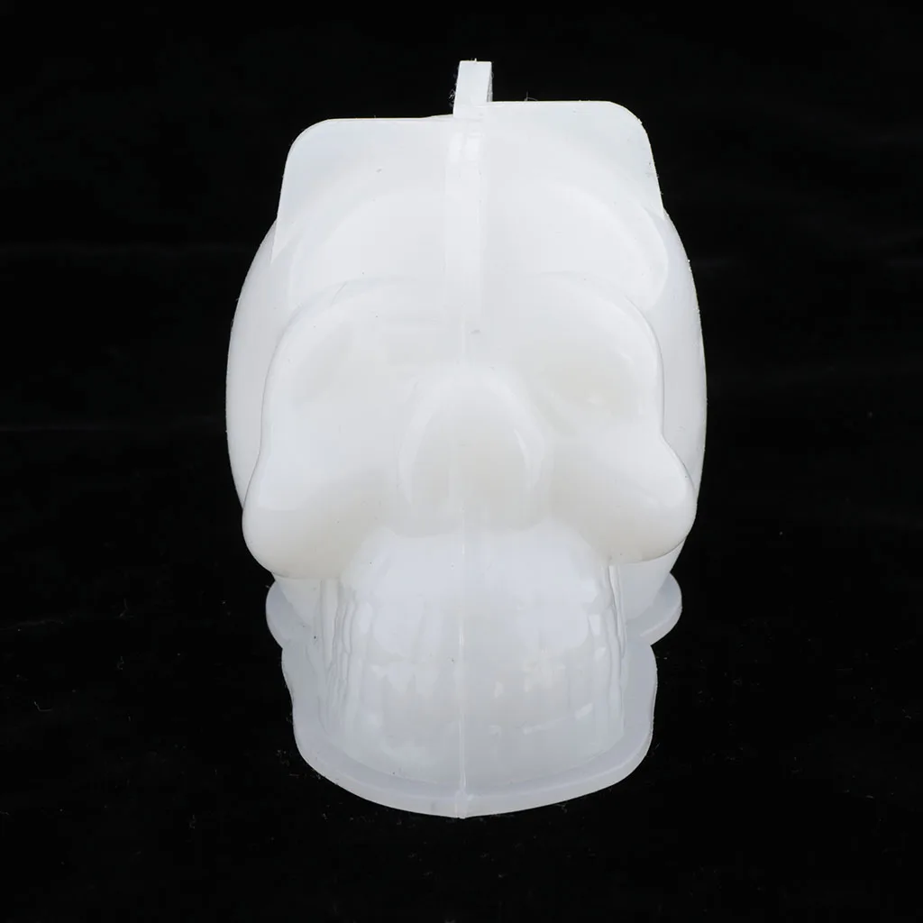 

DIY Silicone Mold Novelty Skull Shape Candle Candy Baking Mould Resin Craft