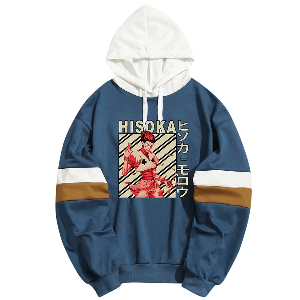 Аниме Hunter X Толстовка охотника Для мужчин женщин толстовки флисовая толстовка в