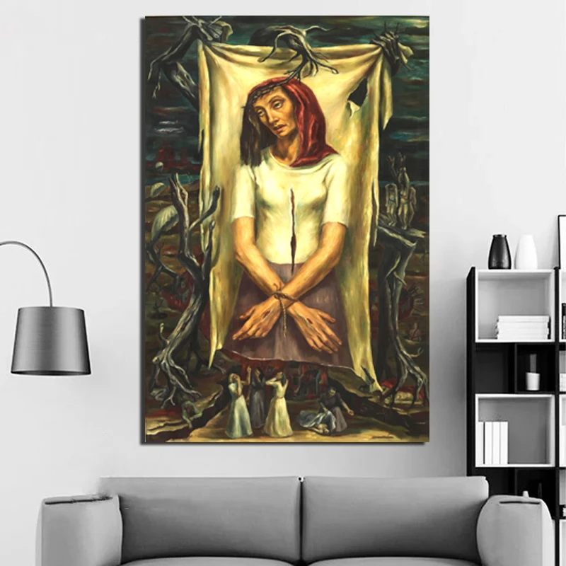 

Raquel Forner Poster Vintage Canvas Painting Prints Living Room Home Decoration Modern Wall Art Oil Painting Posters Pictures