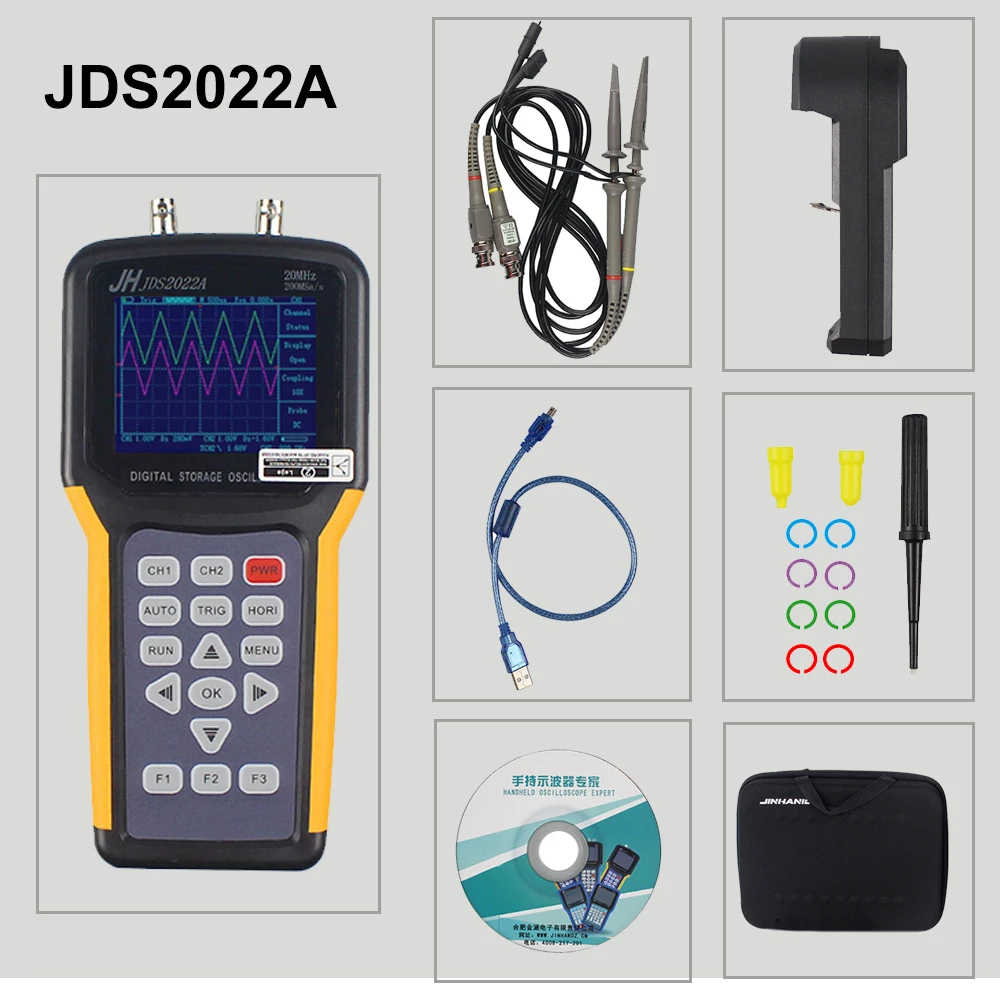 Портативный Автоматическая система цифровой портативный осциллограф