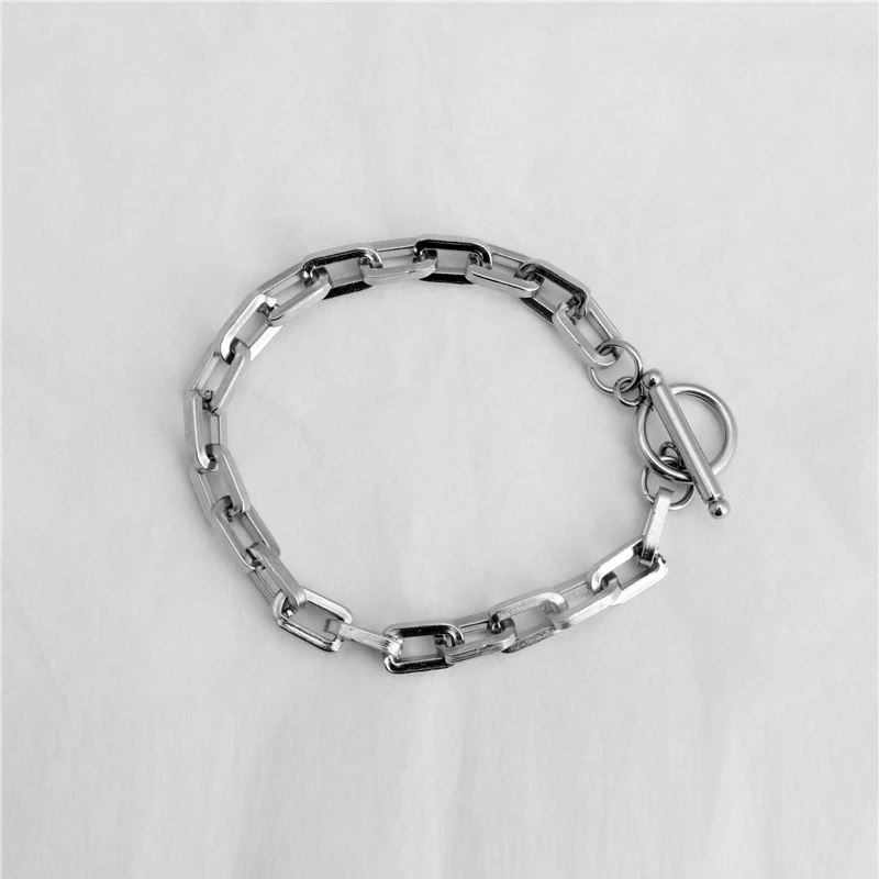 Браслет из нержавеющей стали/пара/Женщины/панк/bileklik/femme браслет из нержавеющей стали pulsera hombre для женщин мужские браслеты