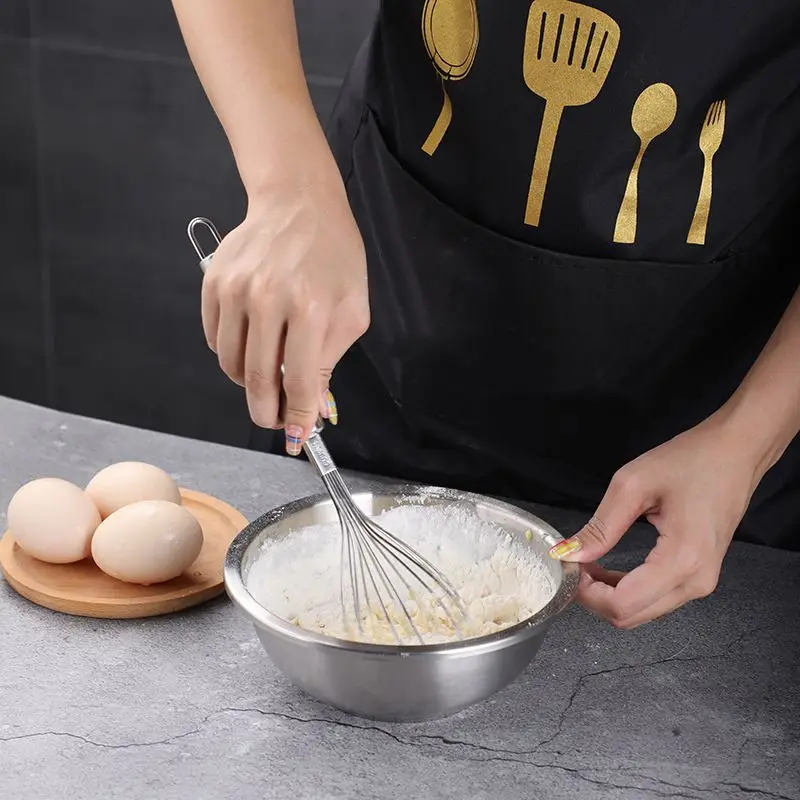 

Egg Beater Whisks For Cooking Stainless Steel Whisk Blending Whisking Beating And Stirring Enhanced Version Balloon Wire Stiring