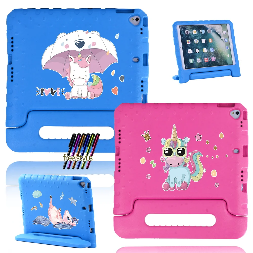 

Tablet Case for Apple IPad 7 10.2 Inch / IPad 8 10.2 Inch Children's Tablet Protective Cover Is Anti-drop and Dust-proof+Stylus