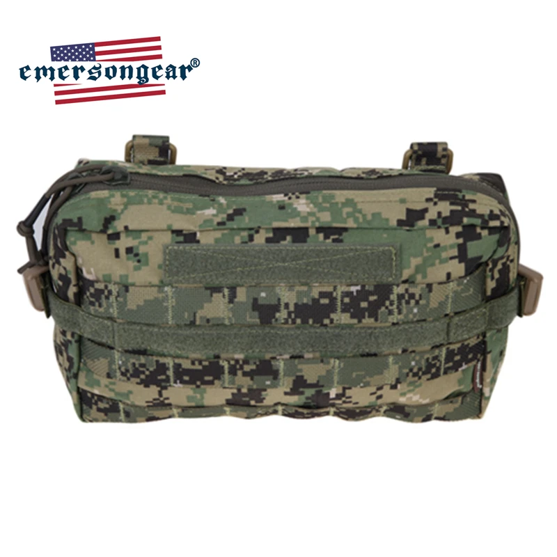 AOR2 Emersongear EDC Универсальный Чехол MOLLE военный охотничий компактный чехол тактический жилет чехол 500D Cordura нейлон Кемпинг Туризм - Цвет: AOR2