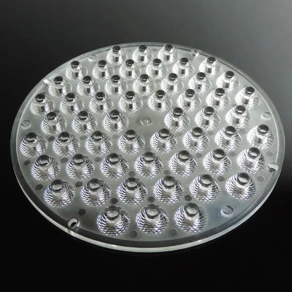 1 шт. светодиодный объектив PMMA Оптический сценический светильник Вт или 3W 50