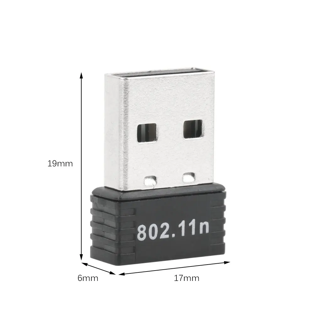 

150Mbps 150M Mini USB WiFi Wireless Adapter Network LAN Card 802.11n/g/b STBC Support Extended Range