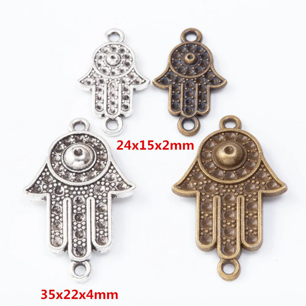 

Двойной подвесной соединитель в стиле ретро, металлический, цинковый сплав, для самостоятельного изготовления 20/55 ювелирные ожерелья ручно...