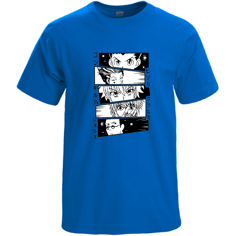 

Hunter Hunter - Casual Japanese Anime Hisoka Freecss T-Shirt Print Short Sleeve Tees Summer Cool Top Men Cotton Tshirt