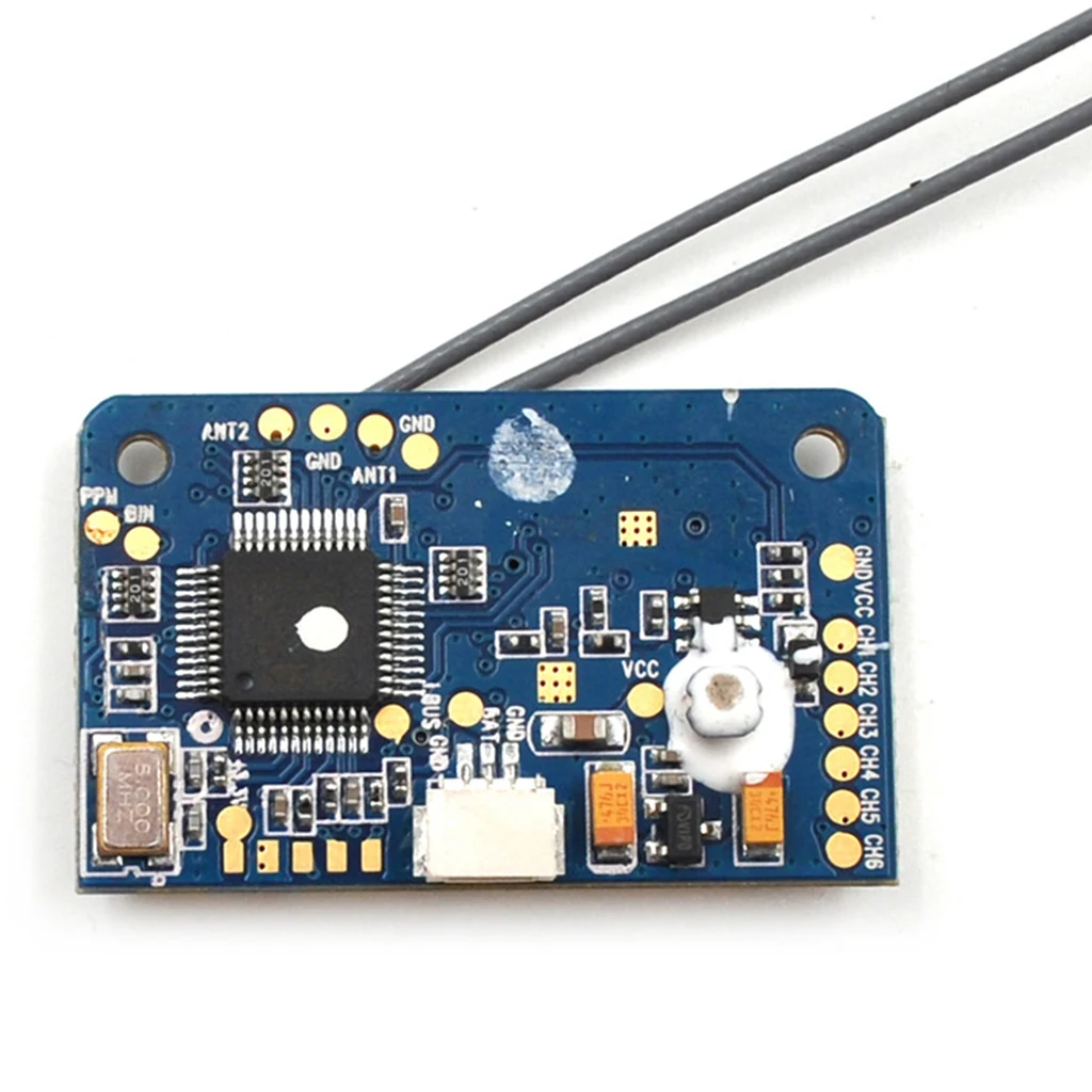 

FS-X6B Receiver 6 CH 2.4G i-Bus PPM PWM Receiver for AFHDS i6s 6x Transmitter with Double Antenna