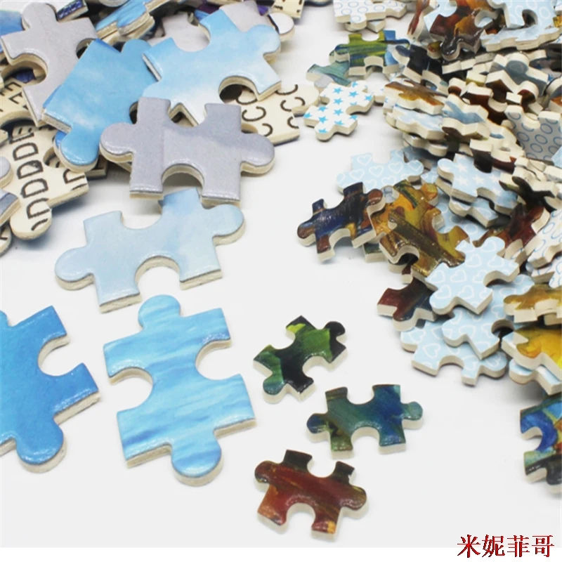 New Mini jigsaw picture puzzles 1000 pieces Landscape Puzzle educational toys for adults children kids games Toys Gifts | Игрушки и