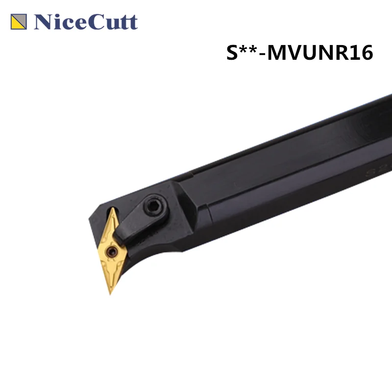 Внутренний поворотный держатель Nicecutt S **-MVUNR16 токарные инструменты станок с ЧПУ