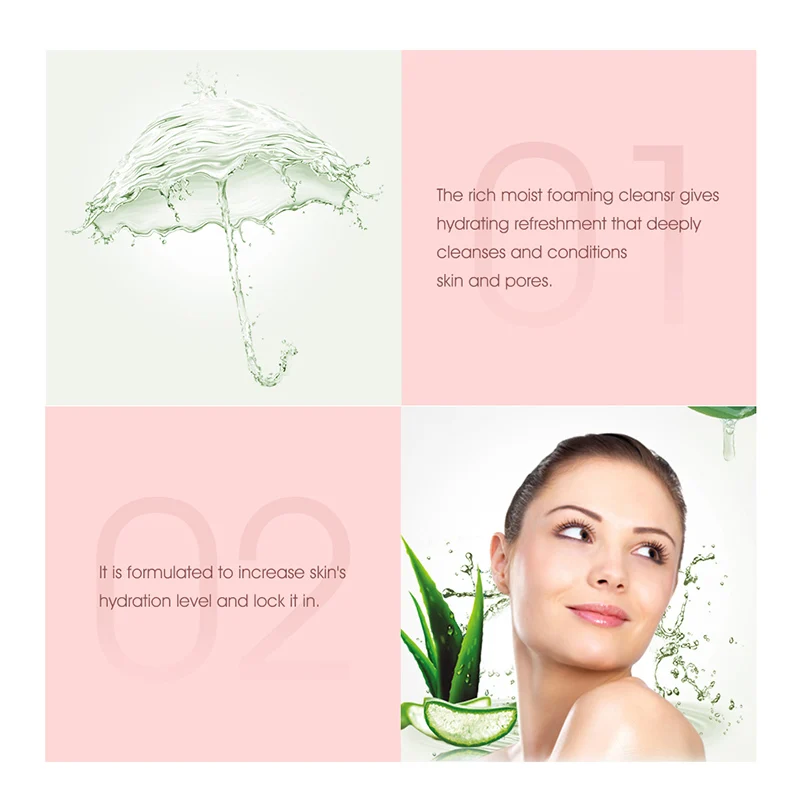 Увлажняющий пенообразующий очищающий лосьон для лица с аминокислотами 100 мл |