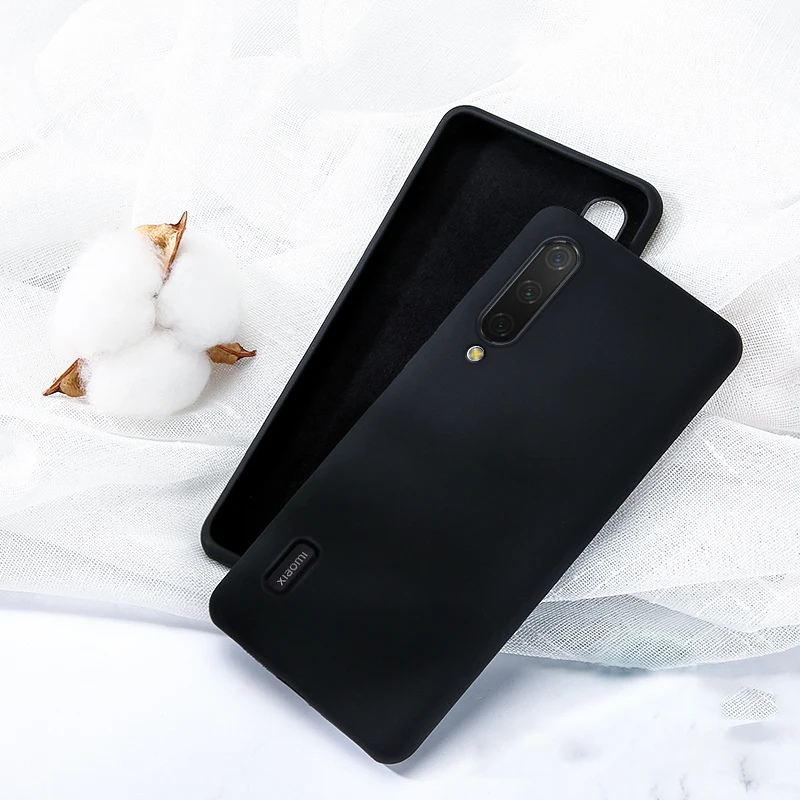 Жидкий силиконовый чехол красный mi Note 7 Pro K20 7A тонкие мягкие чехлы для Xiaomi mi 9 SE 9T mi A3 8 Lite A2 CC9e mi X 3 2s Чехол