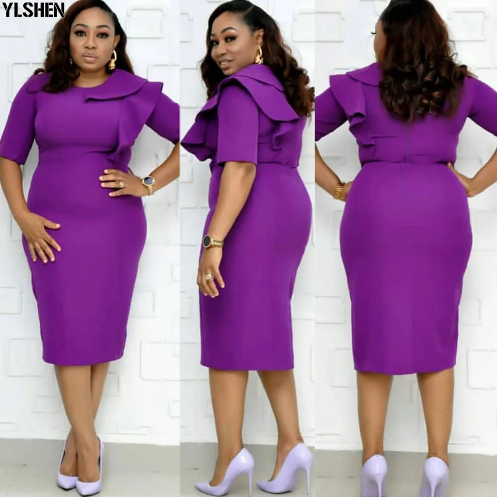 Сексуальные африканские вечерние платья до колен для женщин одежда больших