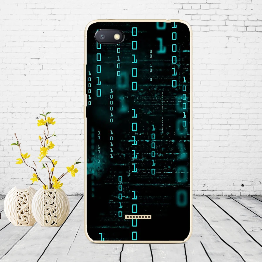 I26 Силиконовый чехол для xiaomi redmi 6a защитный чехол Мягкий ТПУ чехол для телефона Чехлы для xiaomi redmi 6A чехол бампер 6a Coque - Цвет: I26