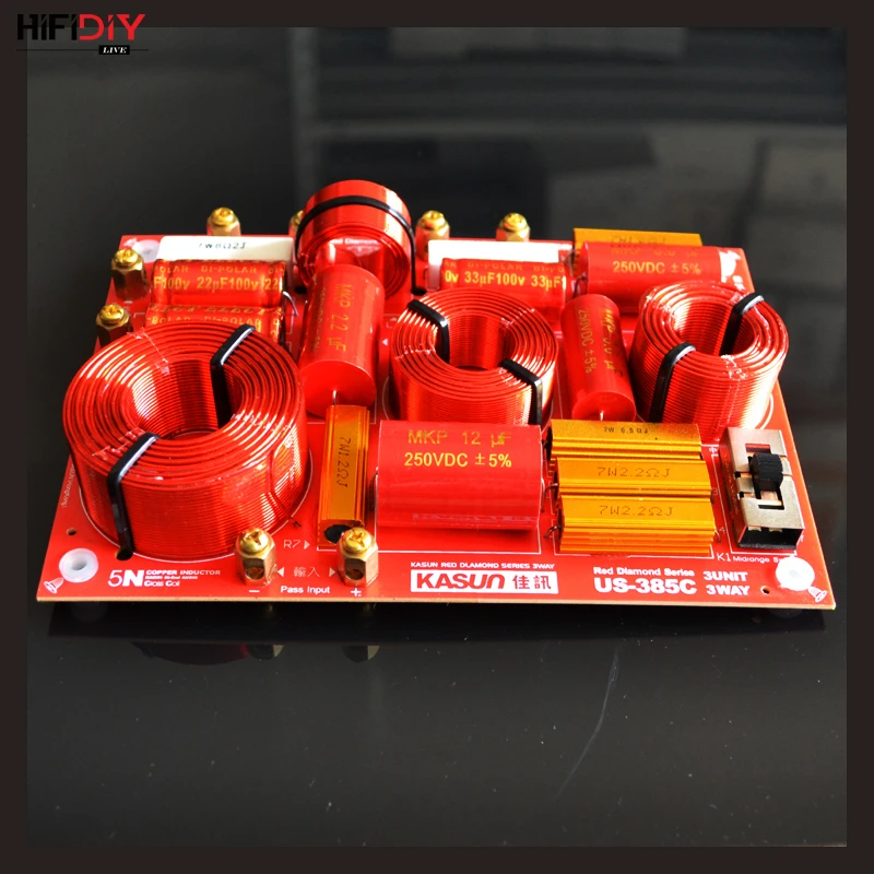 HIFIDIY LIVE US-385C 3-полосный 3 динамика (Высокочастотный динамик + средний бас) HiFi