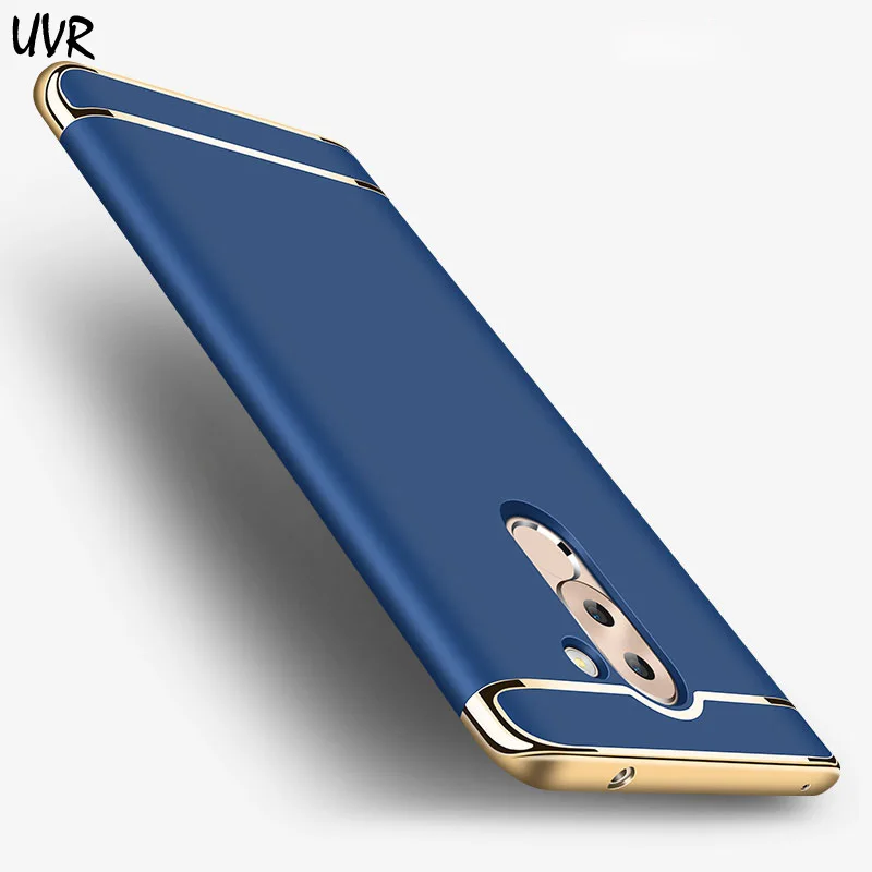 Для Huawei Honor 6X 8 Pro V9 чехол роскошный защитный задняя крышка 3 в 1 Жесткий ПК