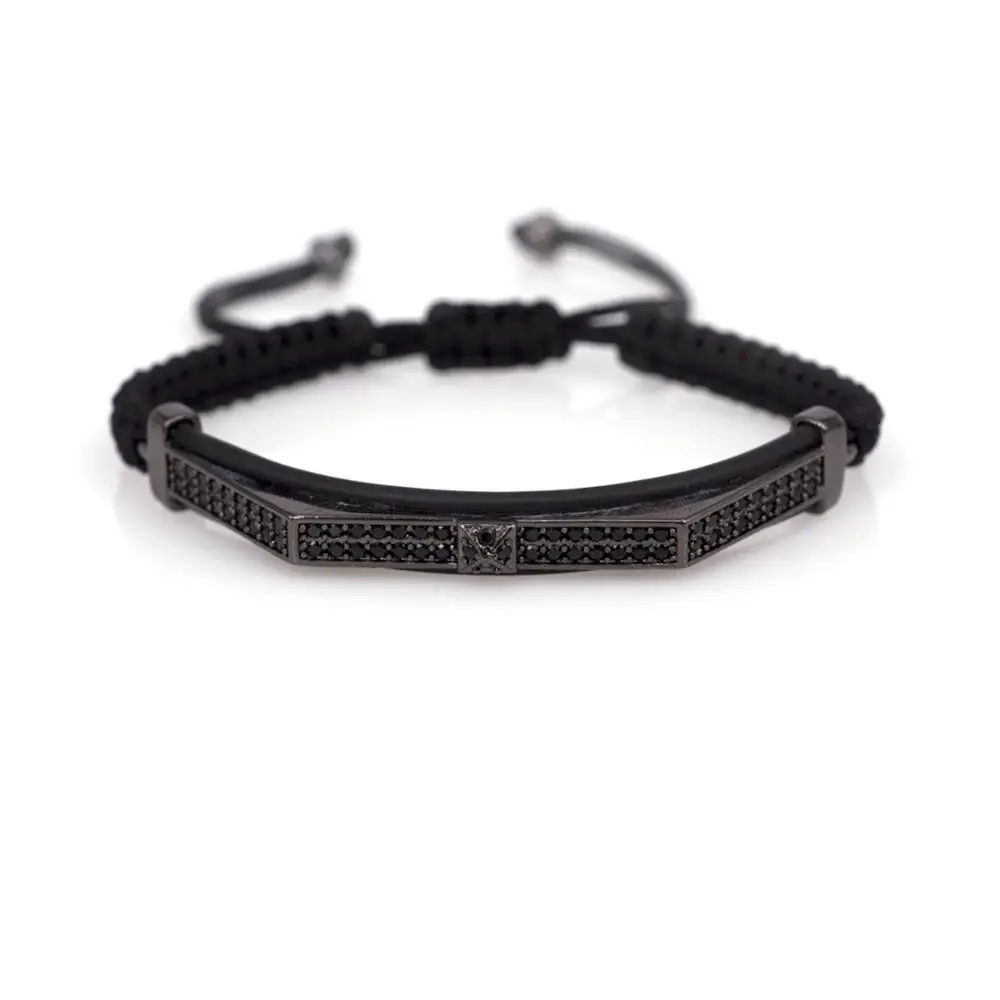 Мужской и женский браслет с короной Numeral из титановой стали в римском стиле 4