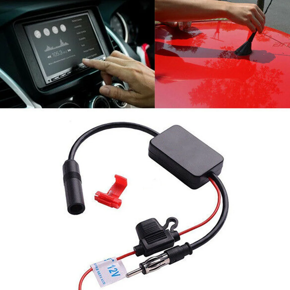 Автомобильный усилитель радиосигнала FM и AM антенна воздушный авто