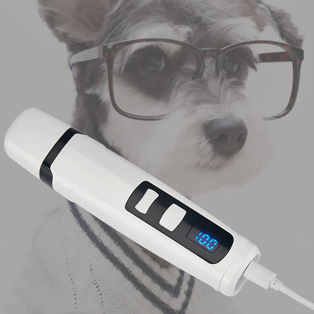 

Pet Nail Grinder Rechargeable Electric Pet Nail Trimmer Low Noise and Quiet Painless Paw Smoothing Trimming Tool MJJ88