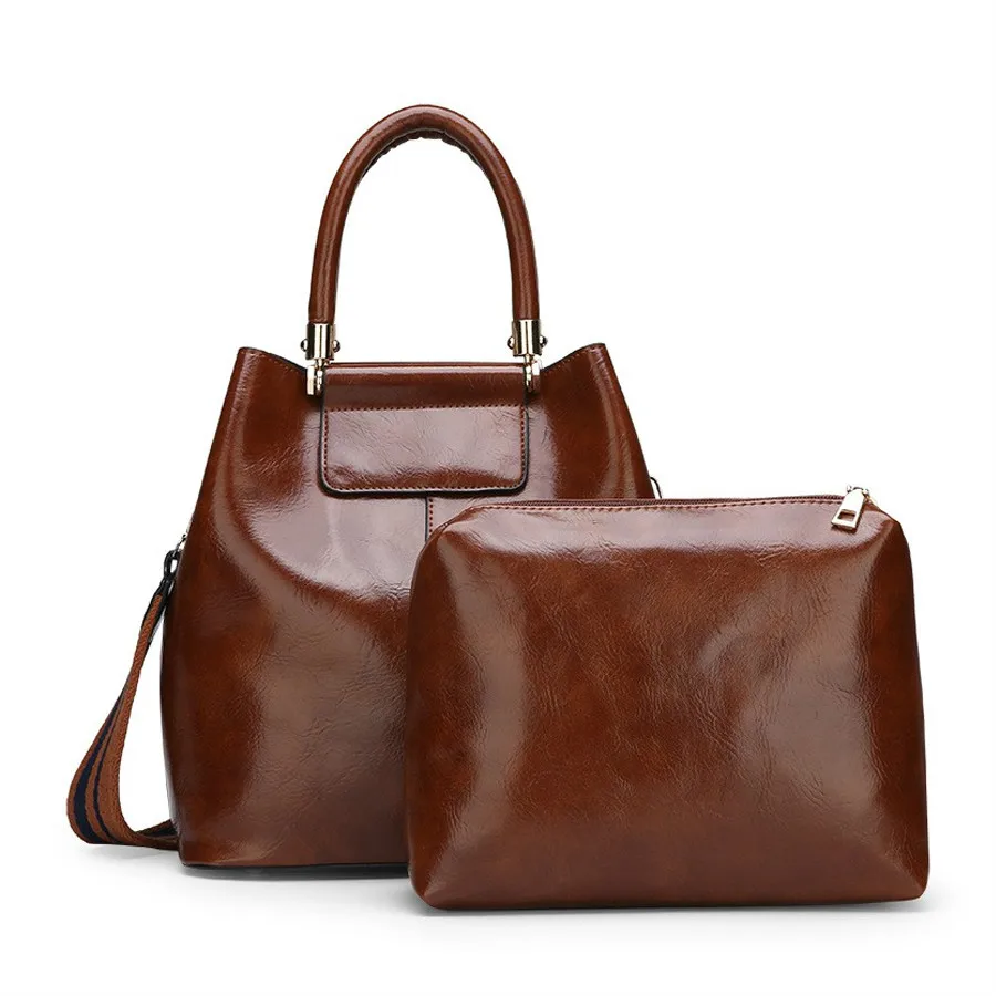 Женская сумка через плечо из ПУ кожи 2 комплекта женская мессенджер от известного