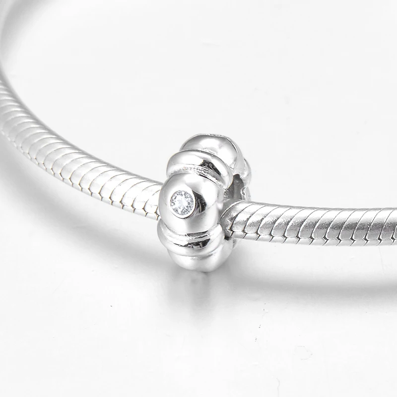 Новый 925 пробы в форме тыквы серебро сделай сам ювелирное изделие прозрачный CZ