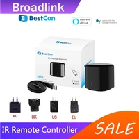 broadlink bestcon rm4c mini universal wifi ir mini remote control compatible alexa google assistant for ac