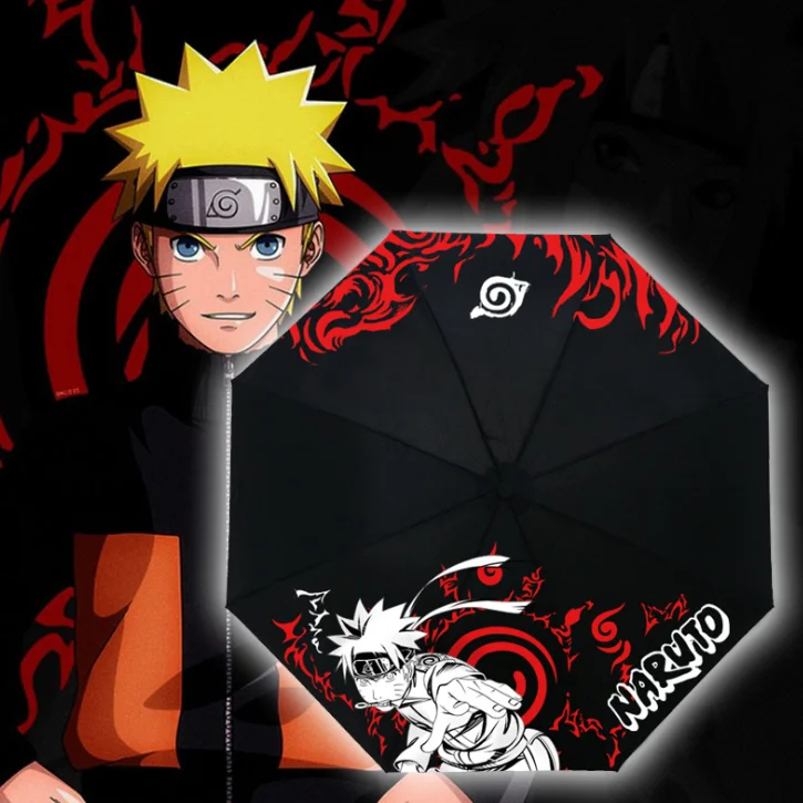 Зонтик из черной резины для косплея аниме ниндзя соломенная шляпа с лезвием