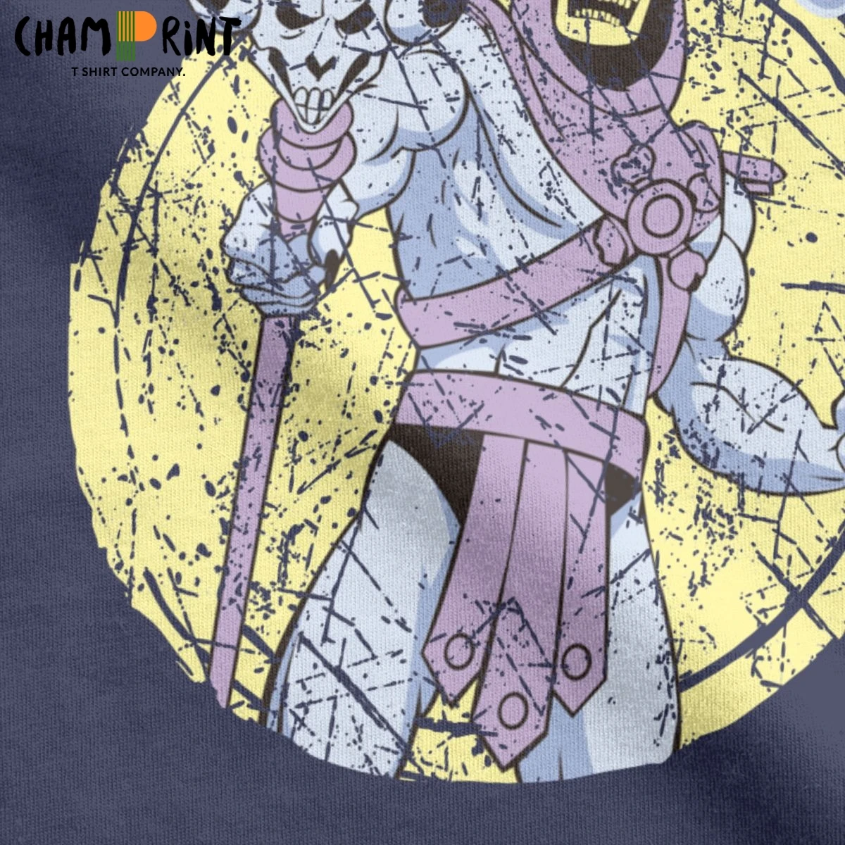 Мужские футболки из чистого хлопка винтажные с коротким рукавом и круглым