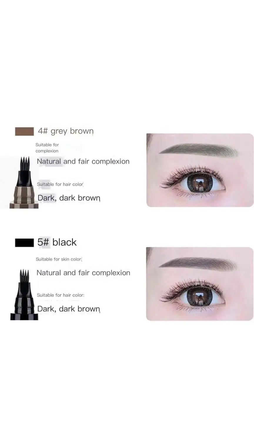 Водостойкая вилка наконечник для бровей микроблейдинг иглы ручки татуажа