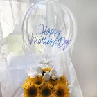 10 шт. 10-24 дюйма прозрачные воздушные шары Bobo воздушные шары для свадьбы рождества дня рождения вечеринки прозрачные баллоны с гелием украшение Baby Shower 8