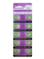 10pcscard ag12 1 5v button battery lr43 g12a 186 alkaline batteries for watches toys remote control electronic scale