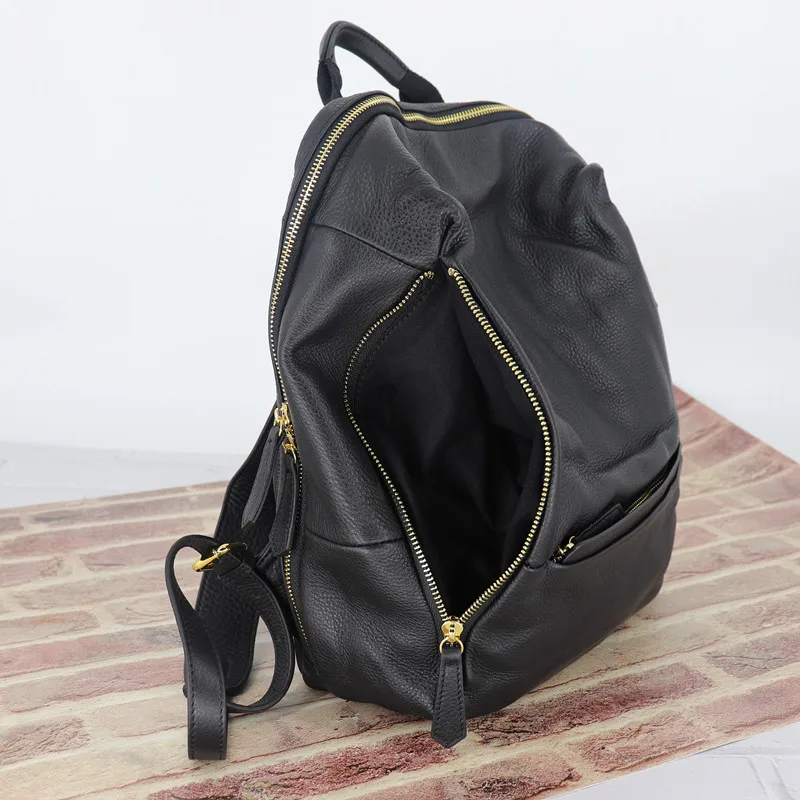 Рюкзак женский из мягкой натуральной кожи | Багаж и сумки