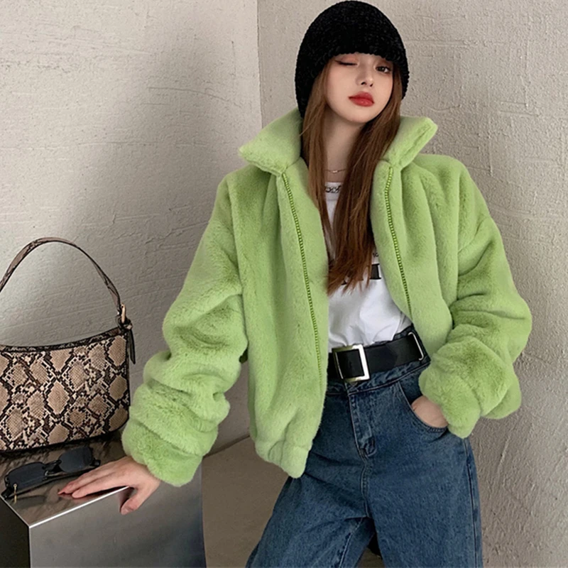 Зима 2021 повседневное стеганое зеленое пальто женский кардиган большого размера