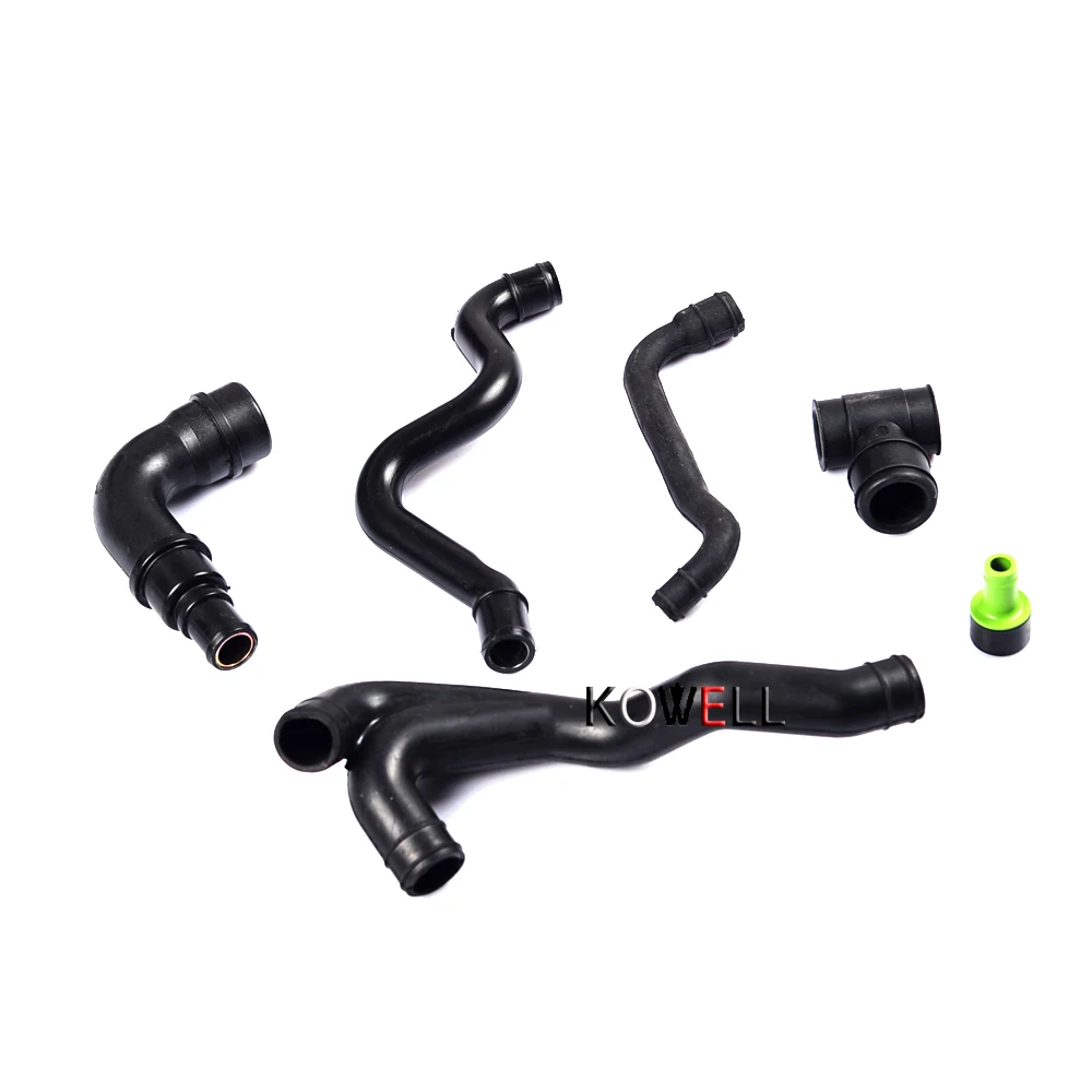 6 шт. картер двигателя Дыхательный Шланг Комплект для Jetta MK4 035 103 245 G 06A 221 AH 247 213